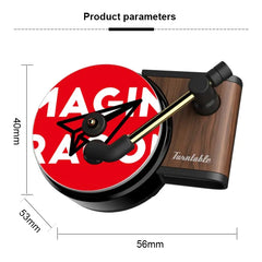 Car Turntable Vinyl Perfume